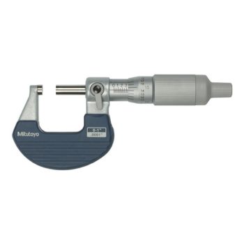 mitutoyo 102-717 ratchet thimble micrometer with new smoother action ratchet thimble