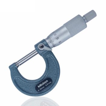 mitutoyo 103-137 outside micrometer with ratchet stop