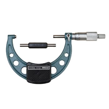 mitutoyo 103-140-10 outside micrometer with ratchet stop