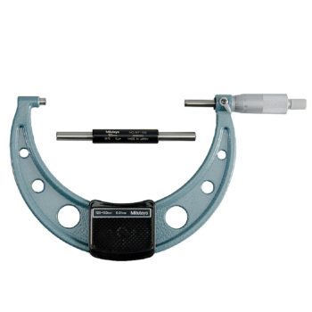 mitutoyo 103-142-10 outside micrometer with ratchet stop