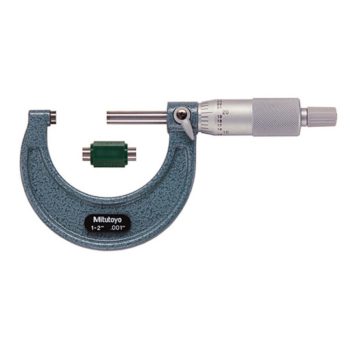 mitutoyo 103-178 outside micrometer with ratchet stop