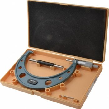 mitutoyo 103-182 outside micrometer with ratchet stop