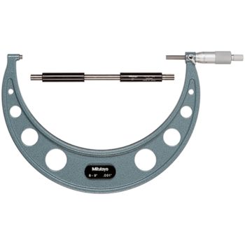 mitutoyo 103-185 outside micrometer with ratchet stop