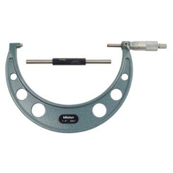 mitutoyo 103-222 outside micrometer with ratchet stop