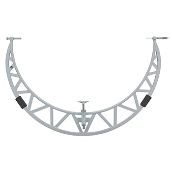 mitutoyo 105-433 outside micrometer - with extension anvils - inch