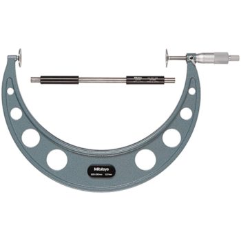 mitutoyo 123-110 disk micrometer with rotating spindle