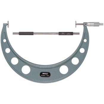 mitutoyo 123-112 disk micrometer with rotating spindle
