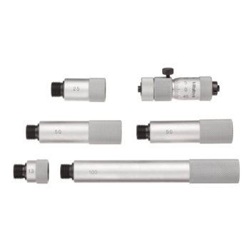 mitutoyo 137-202 tubular inside micrometer extension rod type 50-300mm range