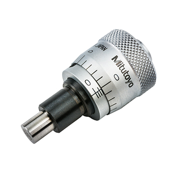 Metal 0-13mm Flat Type Micrometer Head Tool Plain Thimble Silver 