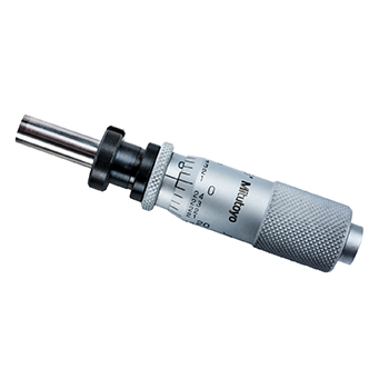 mitutoyo 149-182 Micrometer HeadCommon Type in Small Size with Carbide-Tipped Spindle 