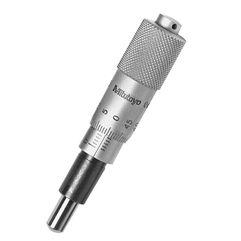 mitutoyo 149-801 Micrometer HeadCommon Type in Small Size with Carbide-Tipped Spindle 