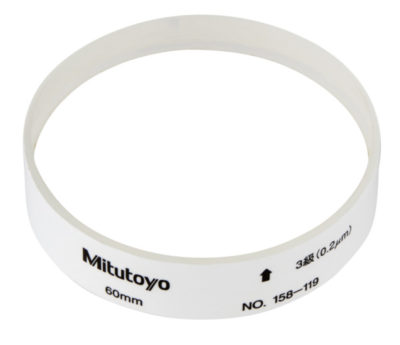 mitutoyo 158-119 optical flat 60mm diameter 15mm thickness