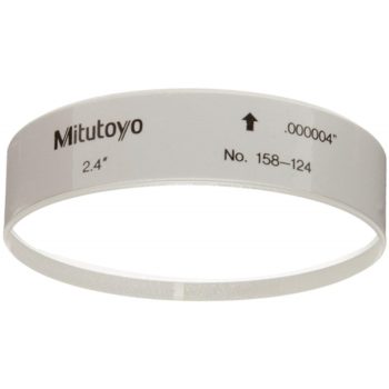 mitutoyo 158-124 optical flat 2.4