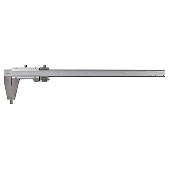 mitutoyo 160-124 Vernier Calipers with Nib Style Jaws and Fine Adjustment Dual Scale Inch/ Inch