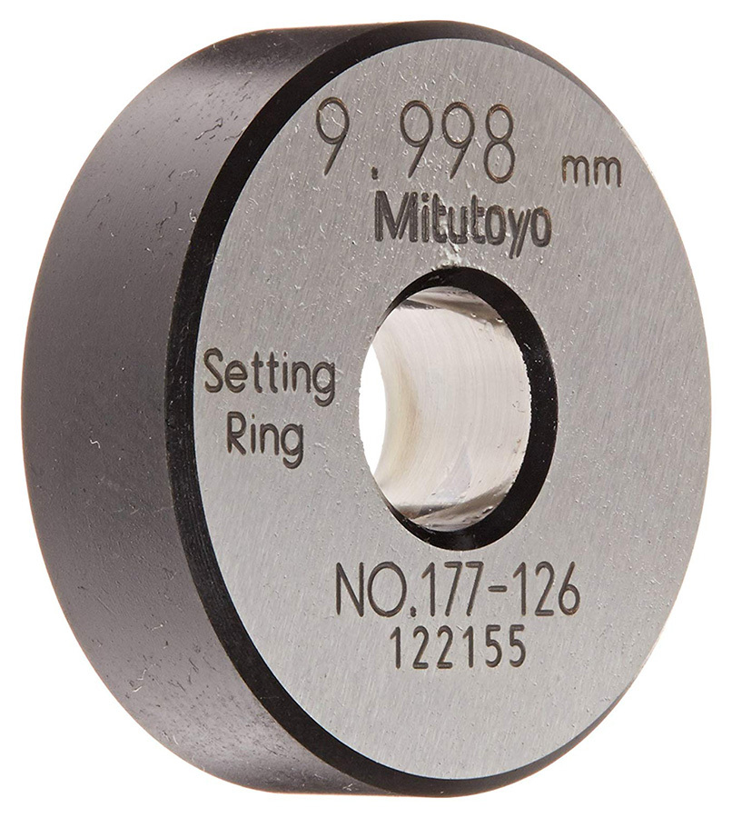 mitutoyo 177-126 steel setting ring