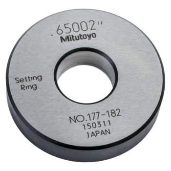mitutoyo 177-182 steel setting ring