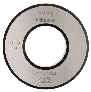 mitutoyo 177-184 steel setting ring