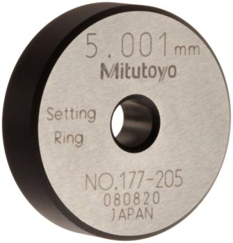mitutoyo 177-205 steel setting ring