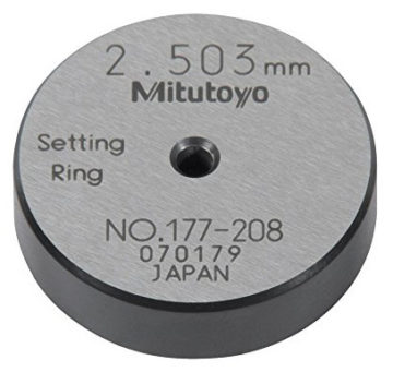 mitutoyo 177-208 steel setting ring