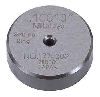 mitutoyo 177-209 steel setting ring