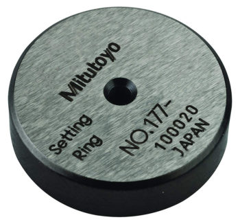 177-286 Mitutoyo Steel Setting Ring: 20mm - Call 800-469-0132 or