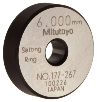 Holtest and Dial Bore Gage 40 mm Size Metric Mitutoyo 177-290 Setting Ring for Inside Micrometre 
