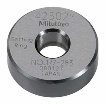 mitutoyo 177-283 steel setting ring
