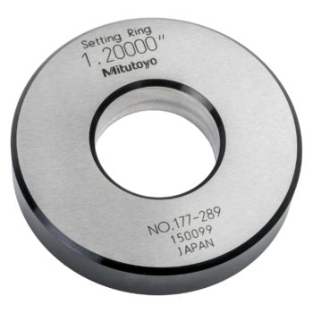 mitutoyo 177-289 steel setting ring