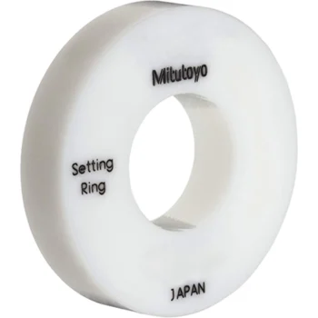 mitutoyo 177-424 ceramic setting ring 10mm diameter