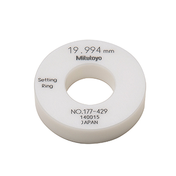 mitutoyo 177-429 ceramic setting ring 20mm diameter
