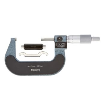 mitutoyo 193-103 digital outside micrometer digit counter type with ratchet stop