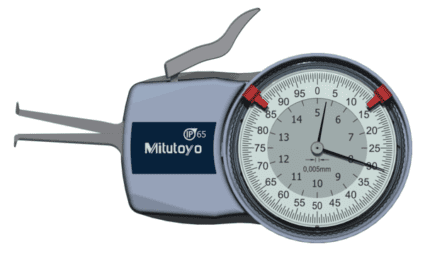 mitutoyo 209-301 dial caliper gage internal measurement
