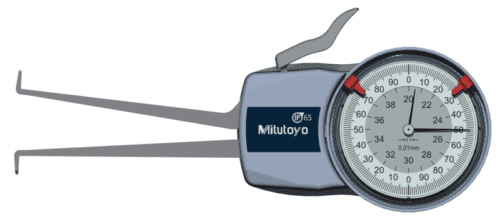 mitutoyo 209-304 dial caliper gage internal measurement