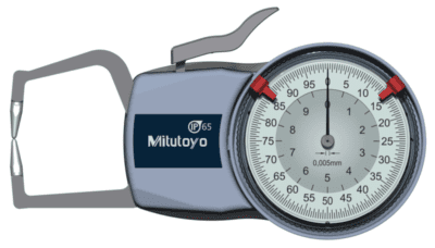 mitutoyo 209-402 dial caliper gage external measurement