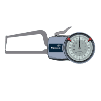 mitutoyo 209-406 dial caliper gage external measurement
