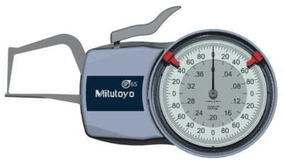 mitutoyo 209-453 dial caliper gage external measurement