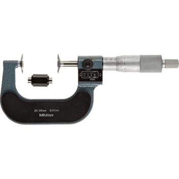 mitutoyo 223-102 disk micrometer with mechanical counter