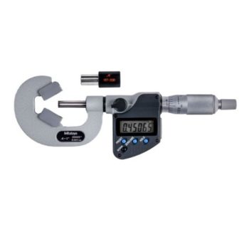 mitutoyo 314-352-30 electronic digimatic v anvil micrometer for 3 flutes cutting head