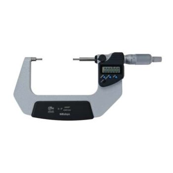 mitutoyo 331-363-30 ip65 electronic spline micrometer with type b anvils