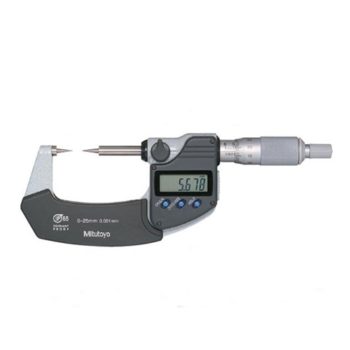 mitutoyo 342-251-30 electronic point micrometer ip65 protected 15 degree point
