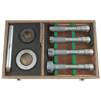 mitutoyo 368-918 Holtest Three-Point Internal Micrometer Set 