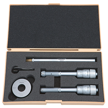 mitutoyo 368-991 Holtest Type II Individual Three-Point Internal Micrometer Sets Metric