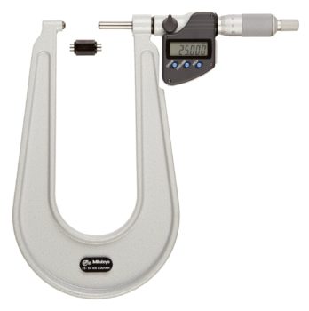 mitutoyo 389-272-30 electronic sheet metal deep throat micrometer