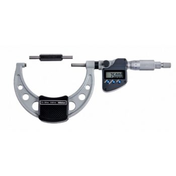 mitutoyo 406-253-30 electronic outside micrometer with non rotating spindle