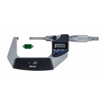 mitutoyo 406-351-30 electronic outside micrometer with non rotating spindle