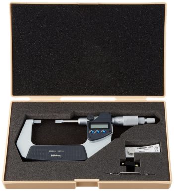 mitutoyo 422-231-30 electronic blade micrometer with non rotating spindle