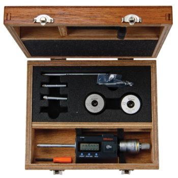 mitutoyo 468-971 digimatic holtest three point internal micrometer interchangeable head set bore gage