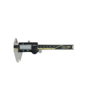 mitutoyo 500-195-30 absolute digimatic caliper without spc data output and .075" round depth bar 0-4"/100mm range