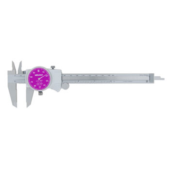 mitutoyo 505-742-52j dial caliper range 0-6 inch purple face