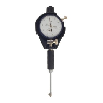 mitutoyo 511-210-20 dial bore gage for small holes 6-10mm range .001mm graduations with 9 anvils 1 spacers